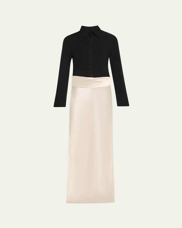 Scylla Combo Shirtdress